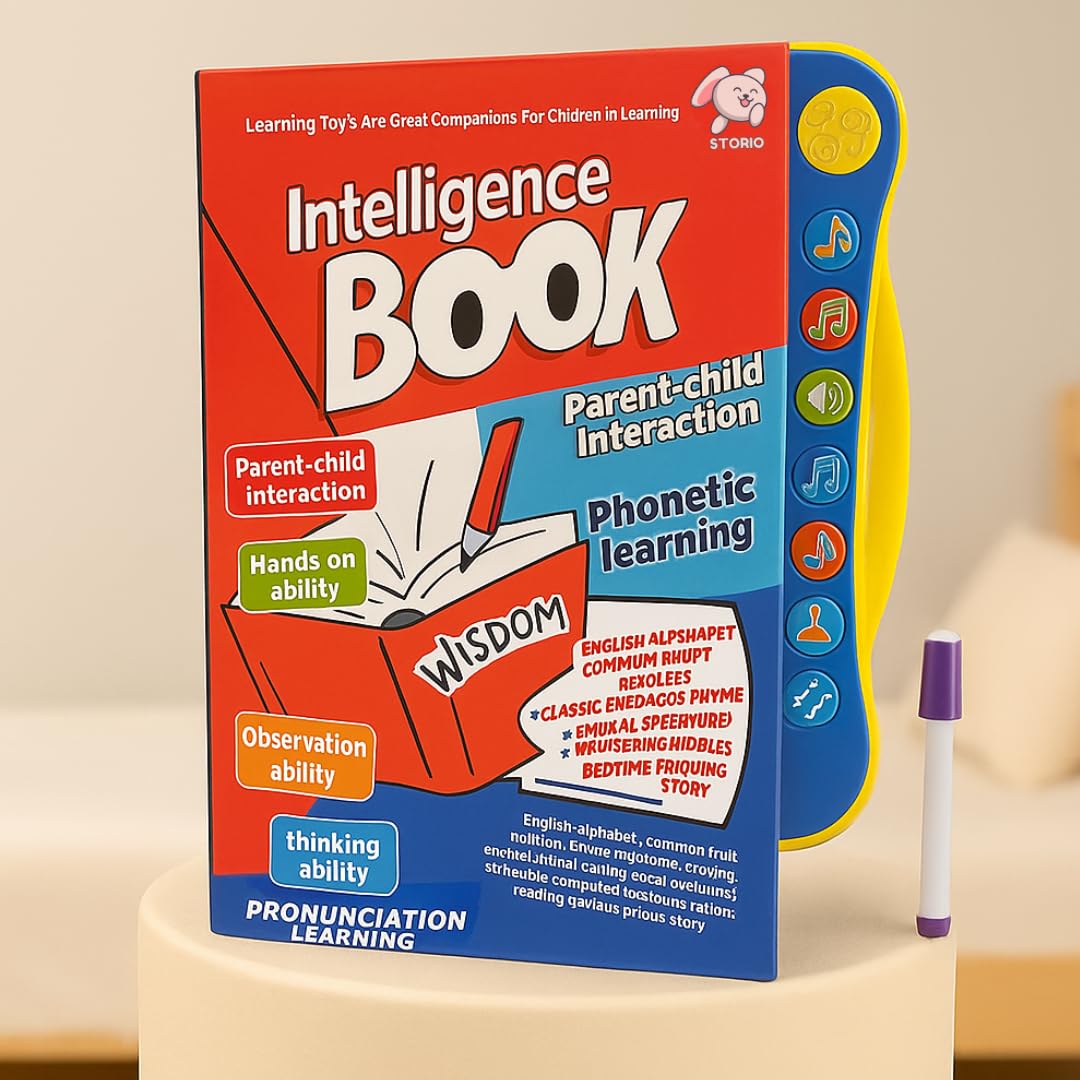 Interactive Sound Learning Book for Kids – Screen-Free Educational Activity Book