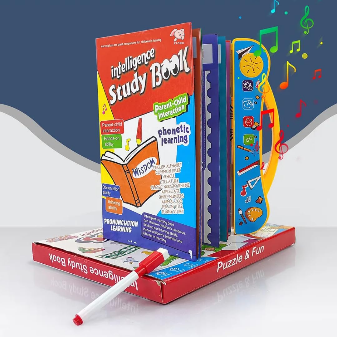 Interactive Sound Learning Book for Kids – Screen-Free Educational Activity Book